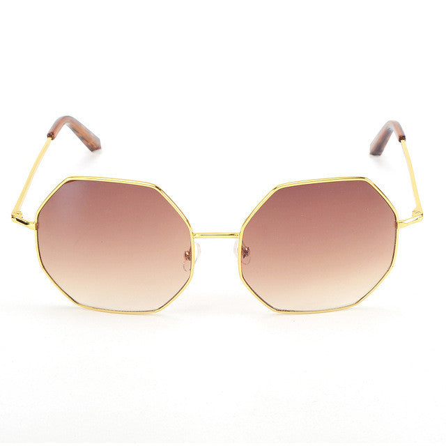 ROYAL GIRL Octagon Sunglasses Women Oversize Brand Designer Polygon Vintage Glasses Female Eyewear UV400 ss041